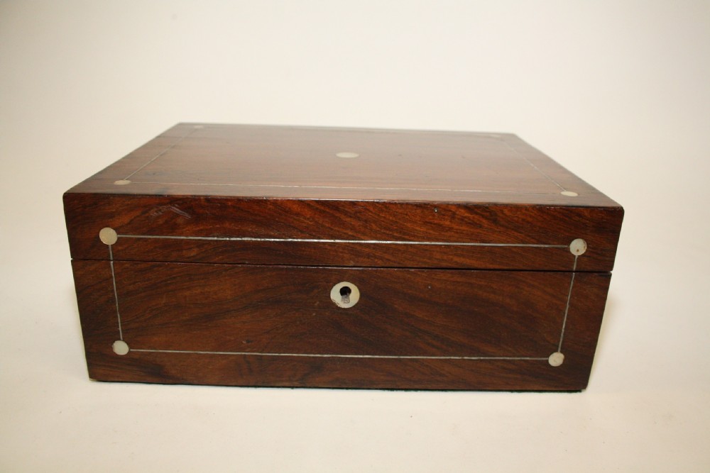 19th century jewellery box View II