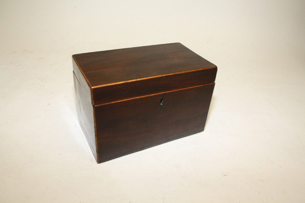 Late 19th century tea caddy