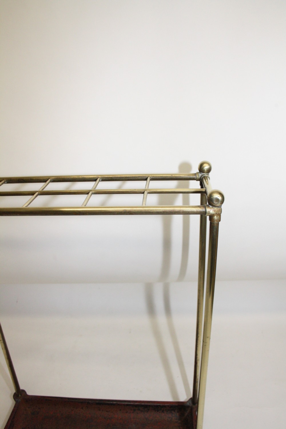 Late 19th century brass stick stand View II