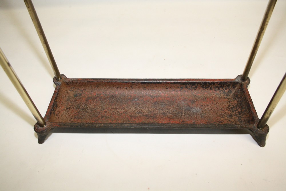Late 19th century brass stick stand View V