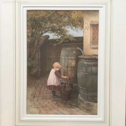 CHARLES EDWARD WILSON 18531941 LITHOGRAPH AFTER ORIGINAL PAINTING - ADDITIONAL PHOTO 1