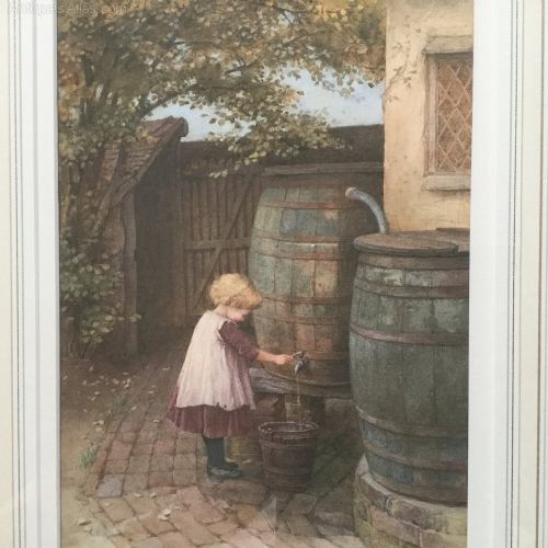 CHARLES EDWARD WILSON 18531941 LITHOGRAPH AFTER ORIGINAL PAINTING - ADDITIONAL PHOTO 2
