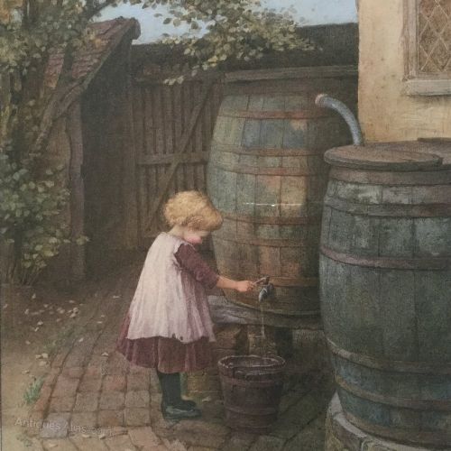 CHARLES EDWARD WILSON 18531941 LITHOGRAPH AFTER ORIGINAL PAINTING - ADDITIONAL PHOTO 3