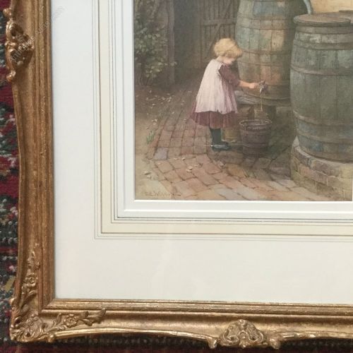 CHARLES EDWARD WILSON 18531941 LITHOGRAPH AFTER ORIGINAL PAINTING - ADDITIONAL PHOTO 4