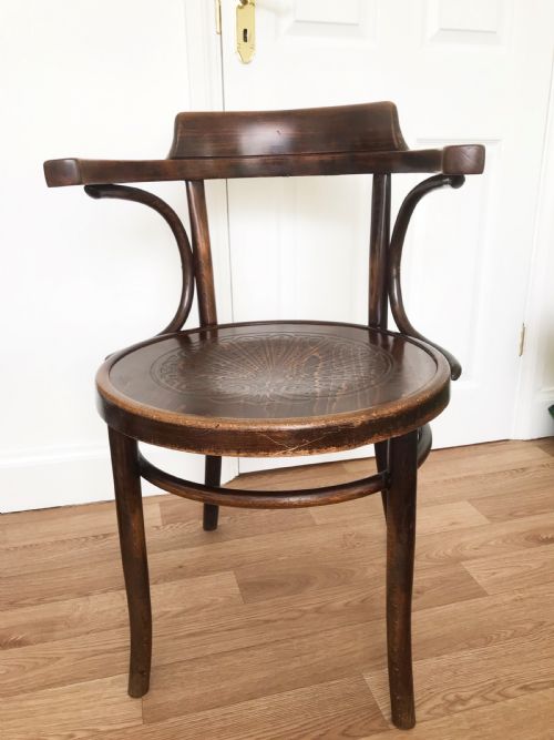 BENTWOOD CARVER BISTRO DESK CHAIR CUSHION