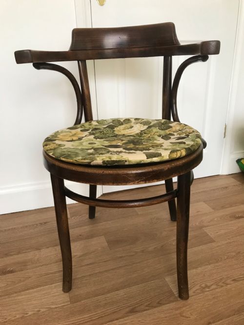 BENTWOOD CARVER BISTRO DESK CHAIR CUSHION - ADDITIONAL PHOTO 4
