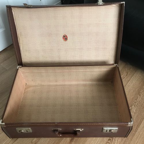 LEATHER SUITCASE HAND MADE LUGGAGE BY PIONEER - ADDITIONAL PHOTO 4