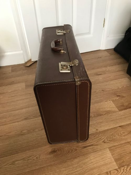 LEATHER SUITCASE HAND MADE LUGGAGE BY PIONEER - ADDITIONAL PHOTO 5