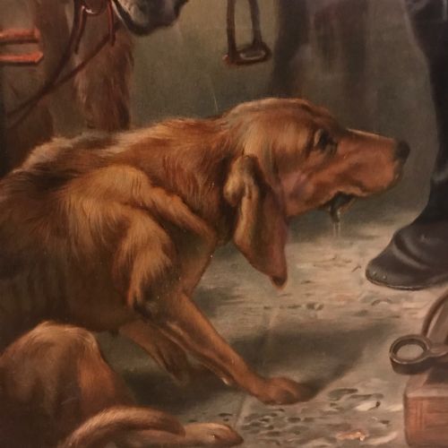 PEARS PRINT AFTER EDWIN HENRY LANDSEER SHOEING HORSE - ADDITIONAL PHOTO 6