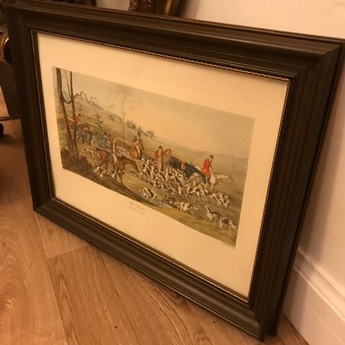 HUNTING LITHOGRAPH AFTER AIKEN PUBLISHED AUG 1821 - ADDITIONAL PHOTO 2