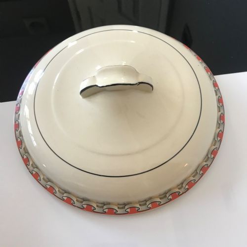 PAIR WOODS IVORY WARE LIDDED VEGETABLE TUREEN SERVING DISHES - ADDITIONAL PHOTO 4