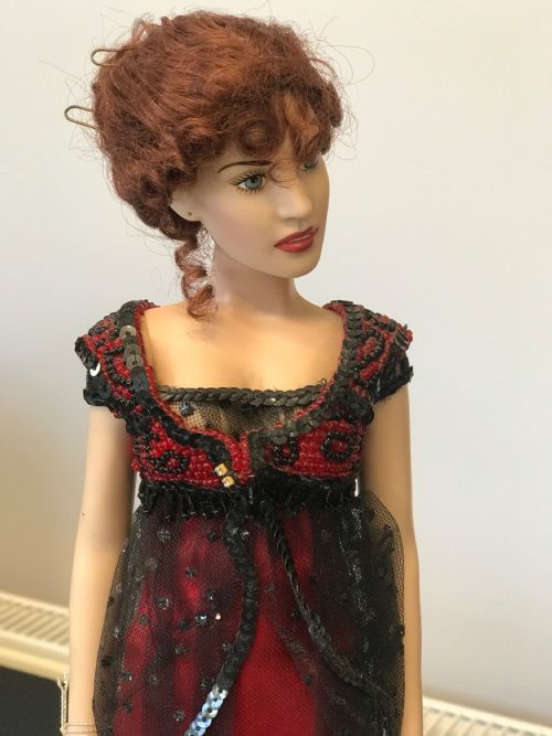 ROSE TITANIC COLLECTORS DOLL BY FRANKLIN MINT - ADDITIONAL PHOTO 5