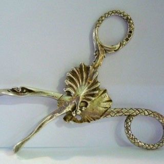 Very Rare Silver Tongs
