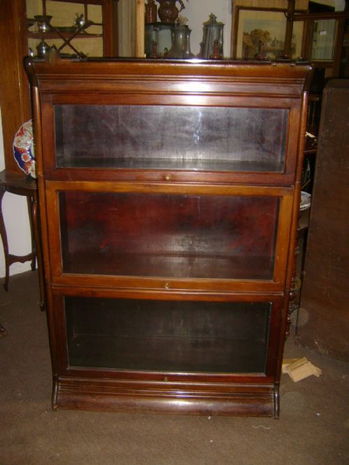 Globe Wernicke Style 3 Tier Sec Tional Bookcase