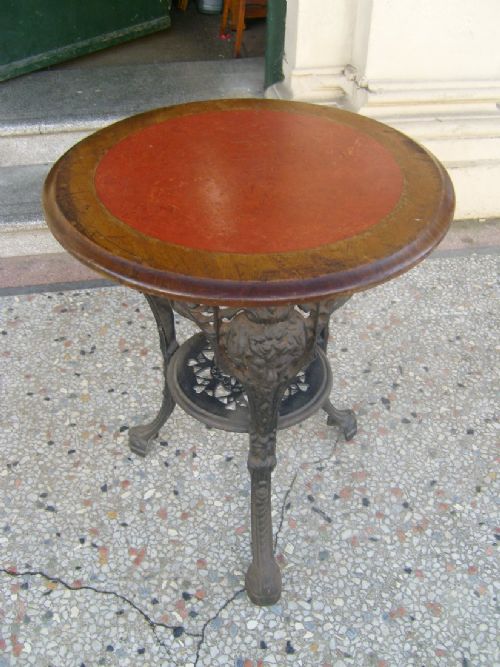 Cast Iron Pub Table
