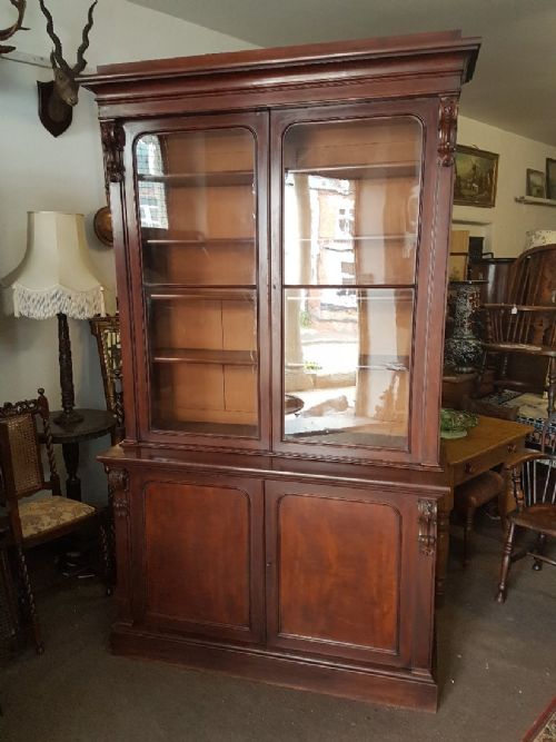 Victorian Mahogany Book Case