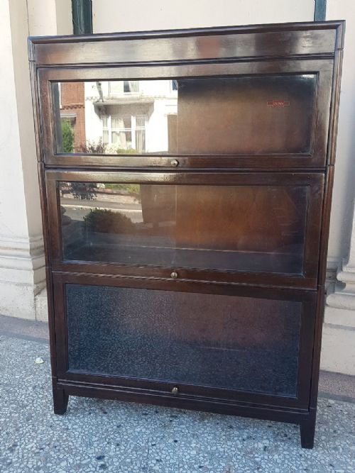 Globe Wernicke Style 3 Tier Sectional Bookcase