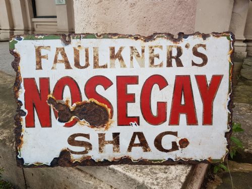 Antique Enamel Sign