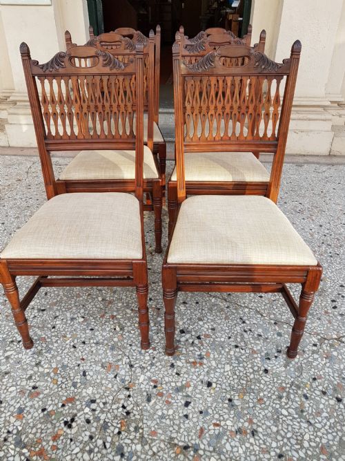 Set of Six Antique Chairs
