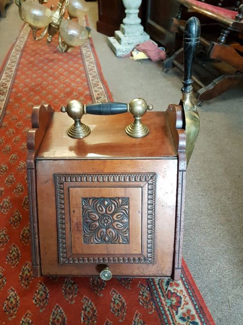 Antique Coal Box