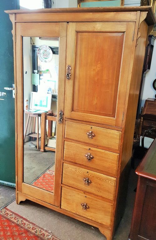 Antique  Ash Wardrobe