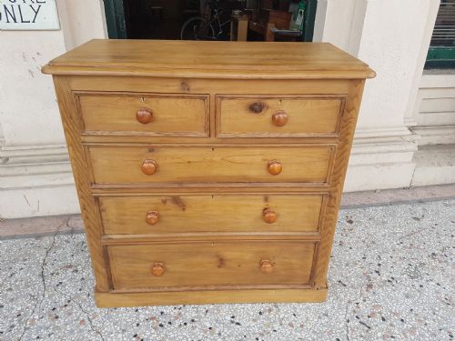 Antique Pine Chest of Drawers