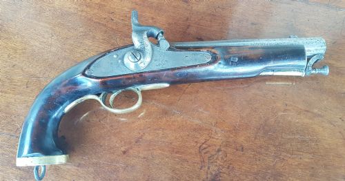 Antique Military Percussion  Pistol