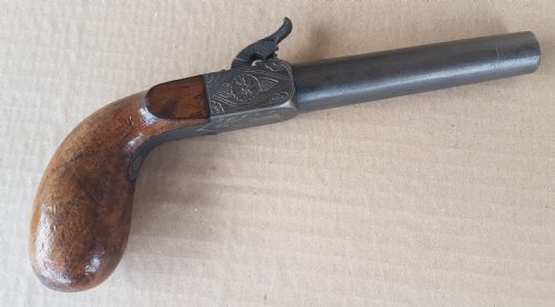 Antique  Box Lock Pistol