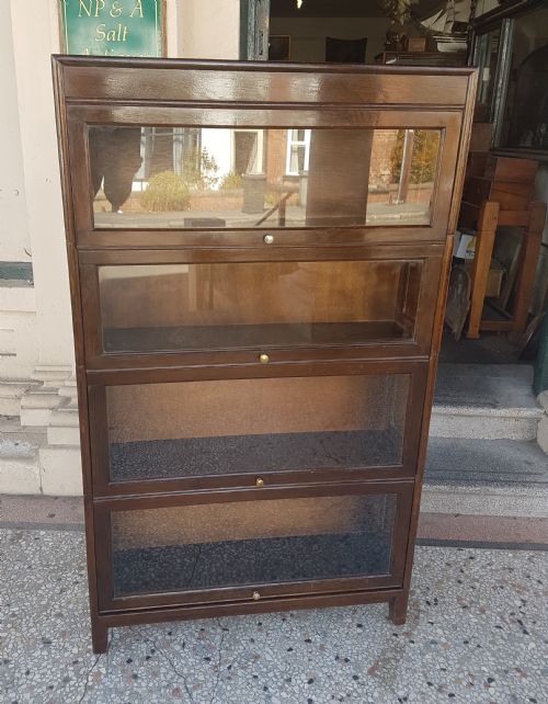 Antique Oak Stacking Bookcase