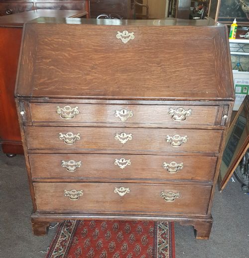 Antique Oak Bureau