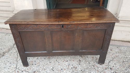 Antique Oak Coffer