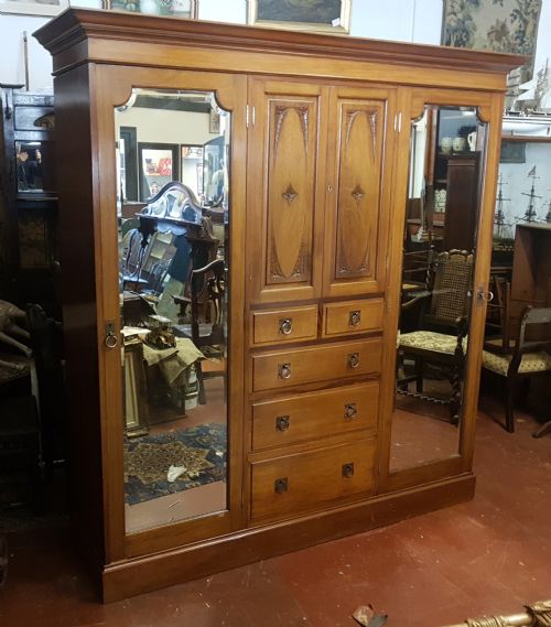 Antique Walnut Wardrobe