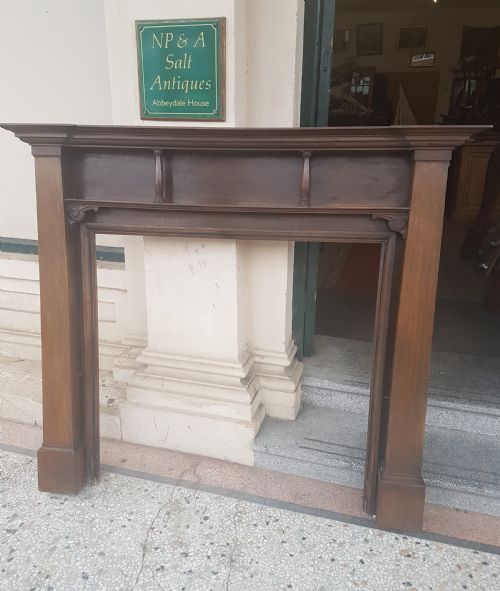 Antique Oak  Fire Surround