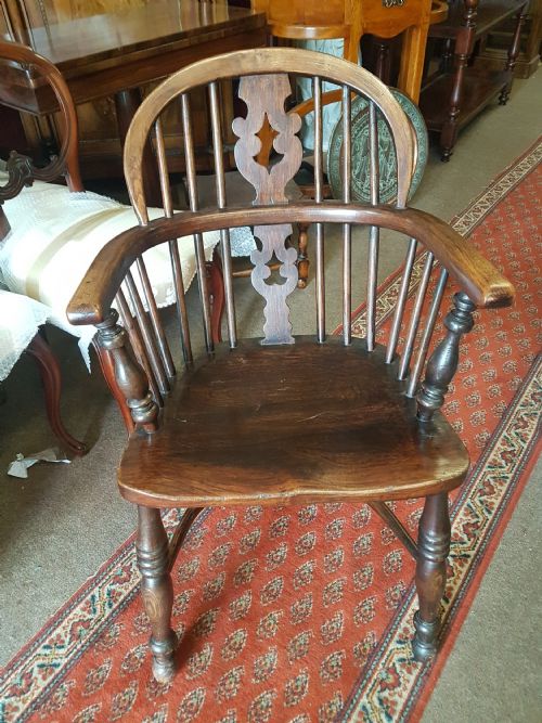 Antique Low Back Windsor Chair