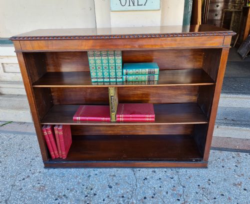 Antique Open Bookcase