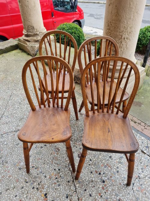 Set of Four Country Kitchen  / Dining Chairs