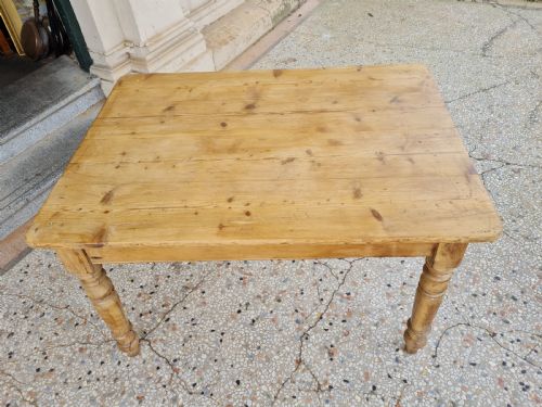 Victorian Pine Farmhouse Table