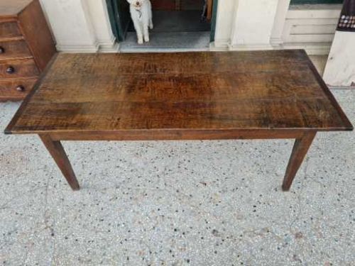 Antique Oak Country   Farmhouse  Table