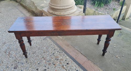 Antique Pitch Pine Bench