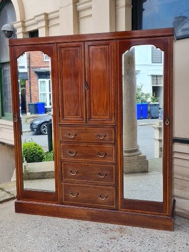 Antique Mahogany  Wardrobe