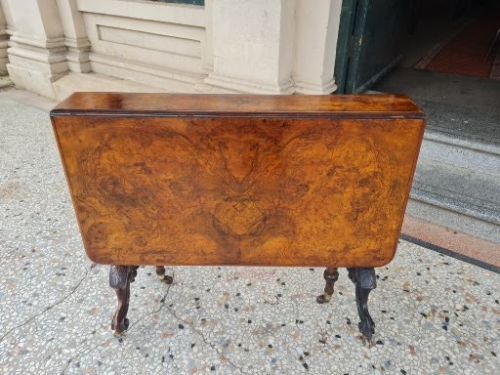 Burr Walnut  Side Table