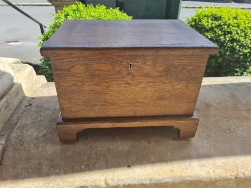 Antique Oak Small  Box