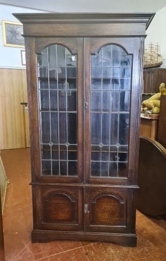 Antique Oak Bookcase