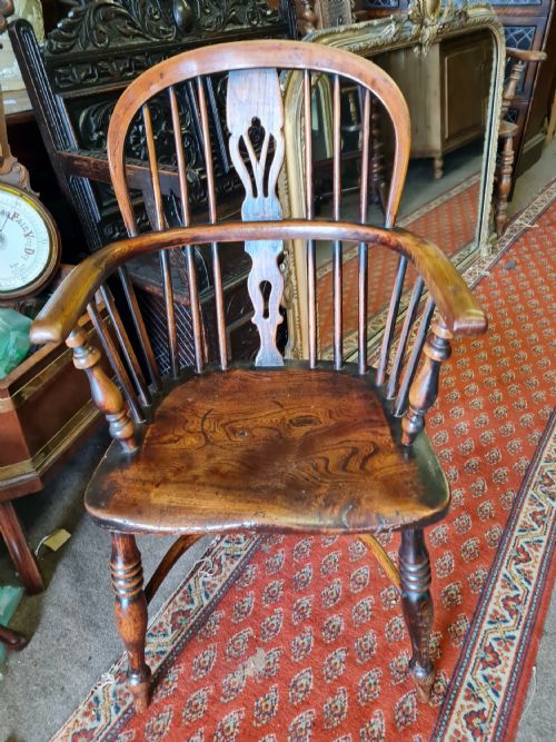 Antique Windsor  Armchair