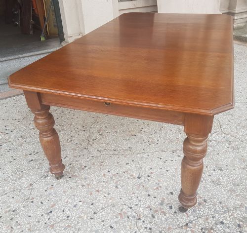 Antique Oak Extending Table