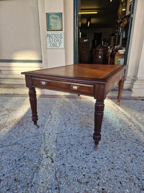 Antique Library Table