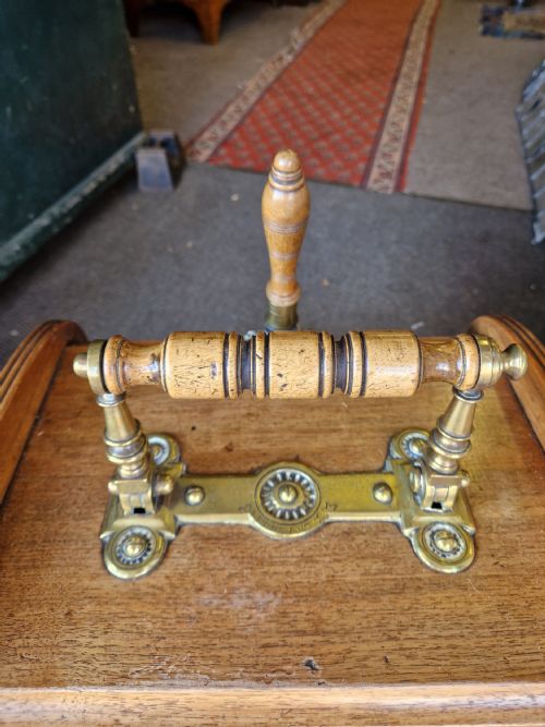 ANTIQUE WALNUT COAL BOX - ADDITIONAL PHOTO 1