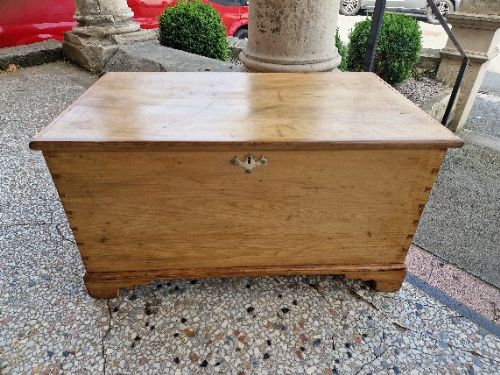 Antique Pine Blanket Box