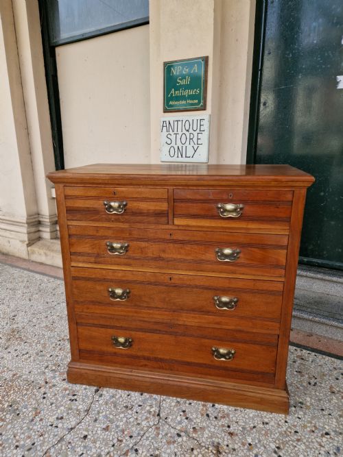 Antique Walnut Chest of Drawers