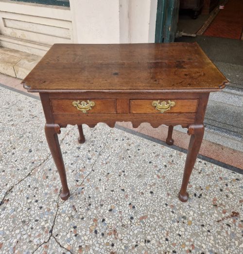 Georgian Oak Lowboy